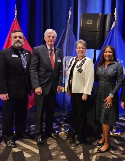  Edwards with other Members of the North Carolina delegation to the National Defense Community Summit.